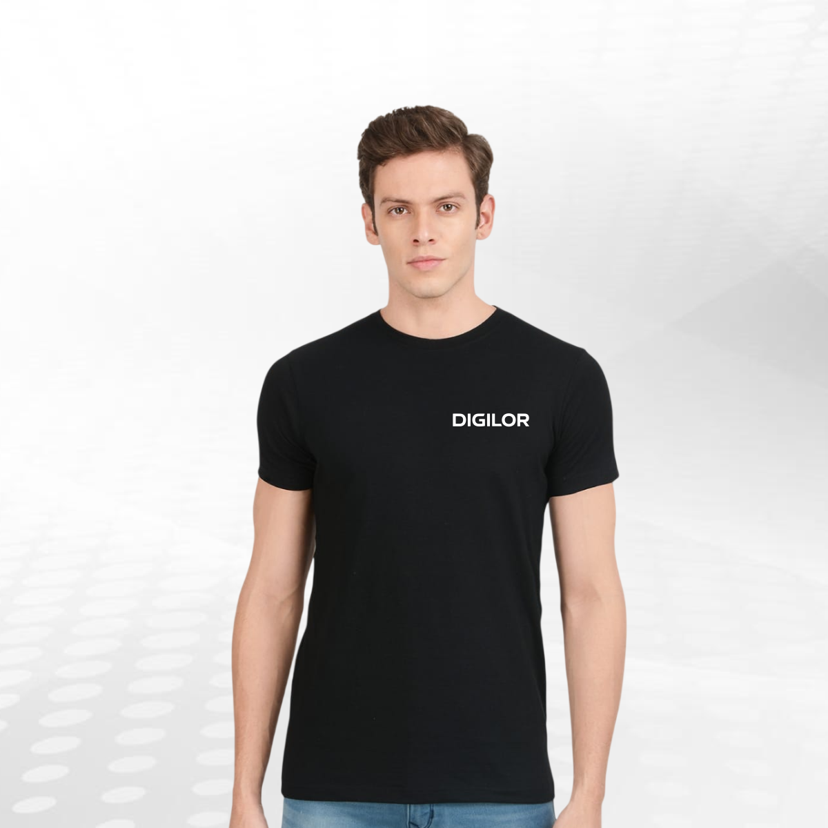 regular black tshirt front d04 regular black tshirt front d04